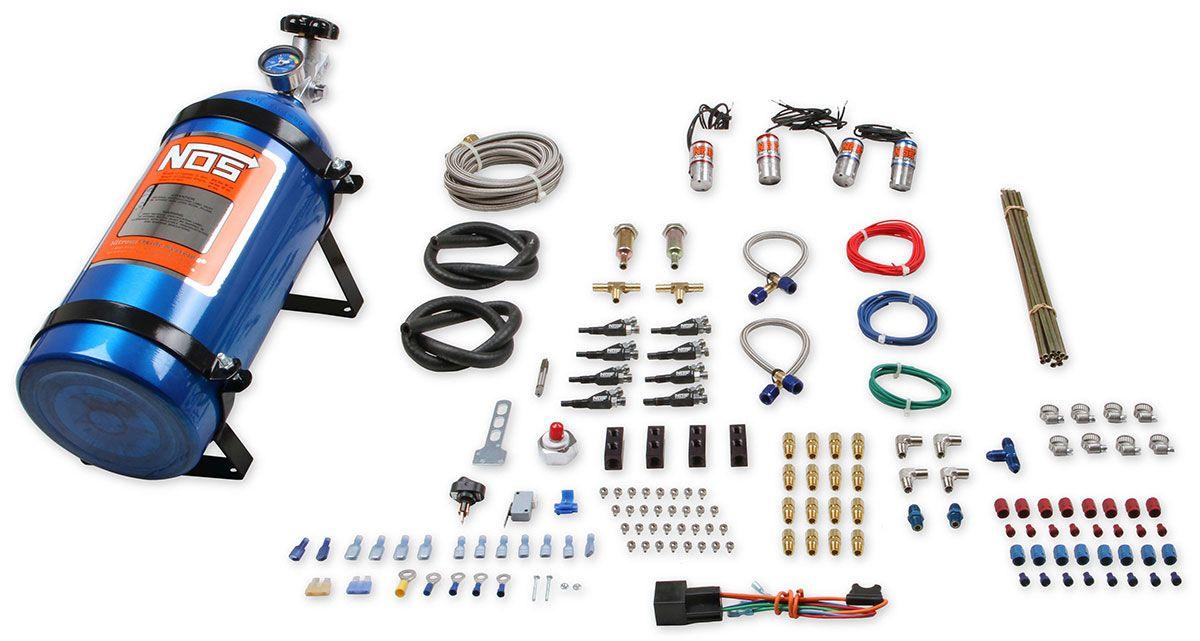 NOS Sportsman Fogger Nitrous Kit (with 4 x Powershot Solenoids) (NOS05088)