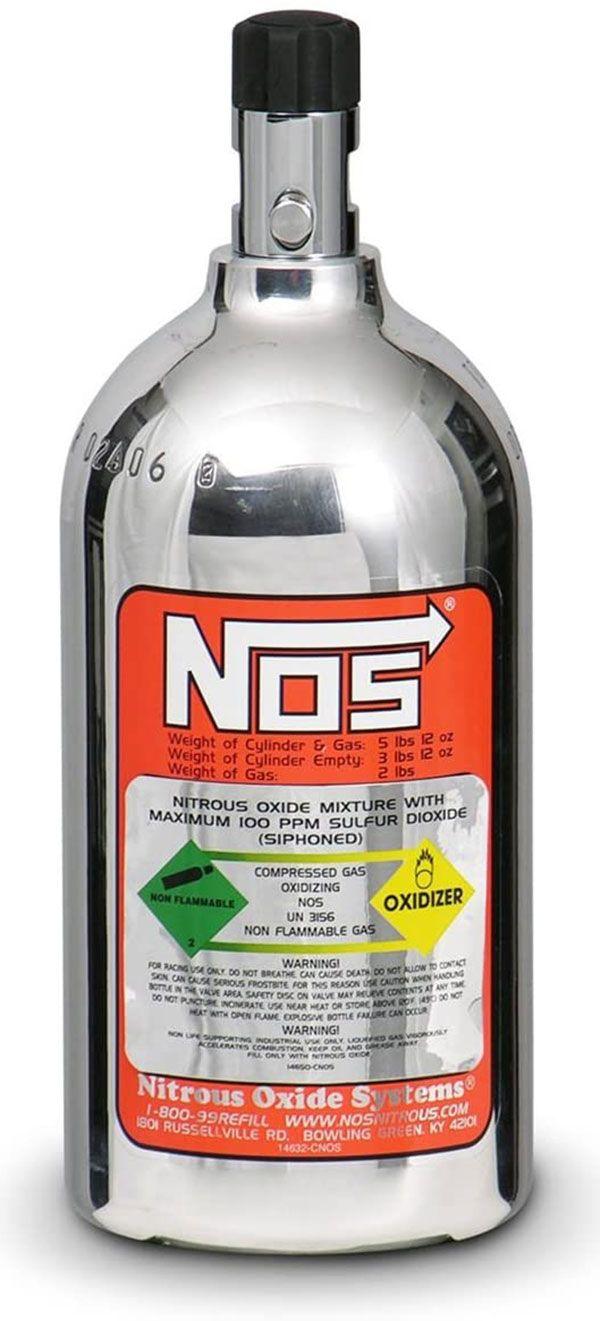 NOS Nitrous Bottle 2-lb. (Polished) (NOS14710P) NOS14710P