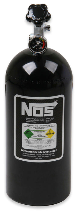 NOS Nitrous Bottle 10-lb. (Black) (NOS14745B)