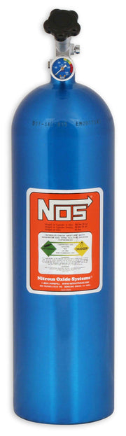 NOS Nitrous Bottle 15-lb. (Electric Blue) (NOS14750) NOS14750