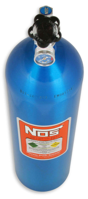 NOS Nitrous Bottle 15-lb. (Electric Blue) (NOS14750)