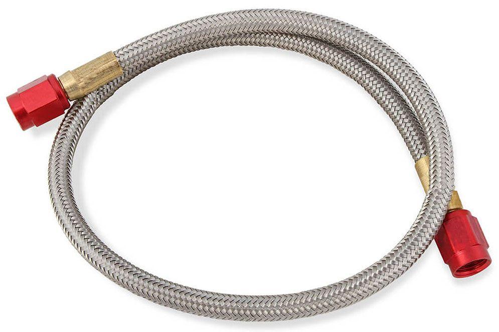 NOS -3AN Stainless Steel Bradided Hose - Automotive - Fast Lane Spares