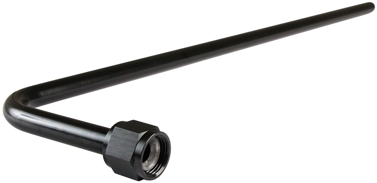 NOS 90 Degree Nitrous Bottle Blowdown Tube, Black (NOS16161)