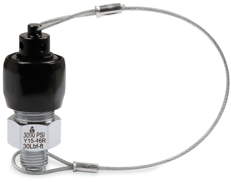 NOS Racer Safety Blow-Off Valve Adpater - Black (NOS16169B) NOS16169B