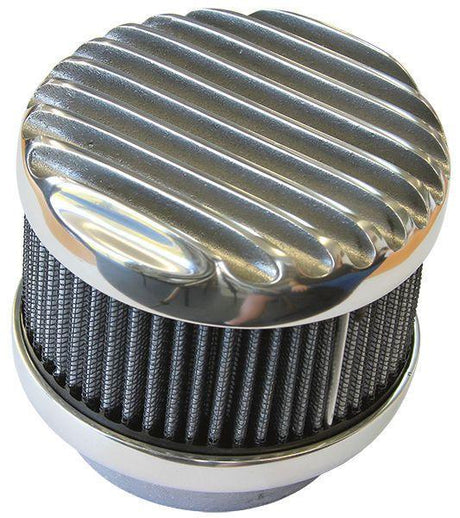 Obrien Polished Finned Aluminium Air Cleaner (OTAC4FC) OTAC4FC