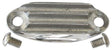 Obrien Polished Finned Aluminium Fuel Pump Block Off (OTBOFC) OTBOFC