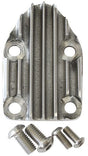 Obrien Polished Finned Aluminium Fuel Pump Block Off (OTBOSB)