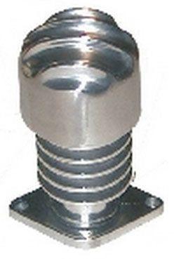 Obrien Polished Finned Aluminium Fuel Pump Stand &amp Breather (OTEFPSRA) OTEFPSRA