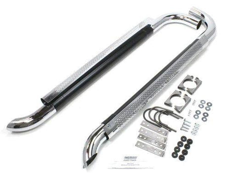 Patriot Shielded Side Pipes, Chrome (PATH1050) PATH1050