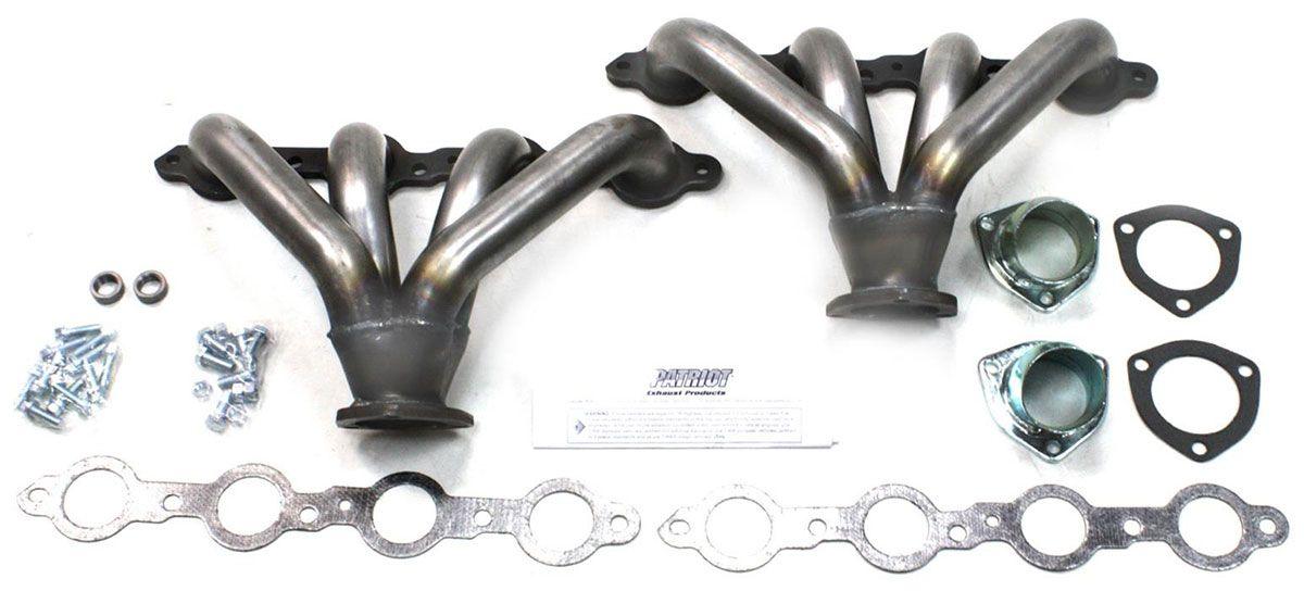 Patriot Raw Finish Tight Tuck Headers (PATH8006)