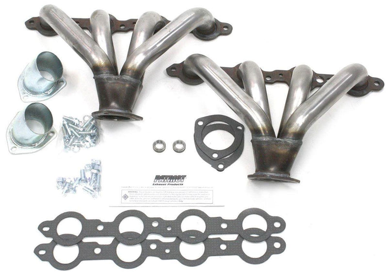 Patriot Raw Finish Tight Tuck Headers (PATH8014) PATH8014