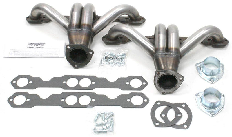 Patriot Raw Finish Tight Tuck Headers (PATH8027) PATH8027