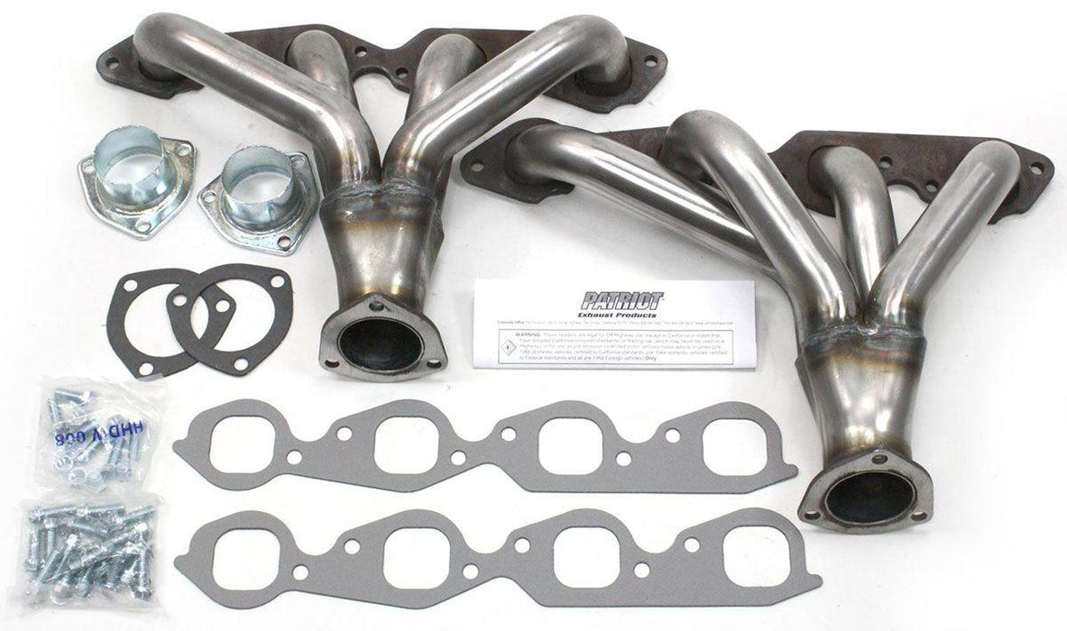 Patriot Raw Finish Tight Tuck Headers (PATH8029)