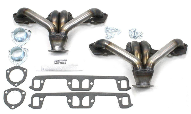 Patriot Raw Finish Tight Tuck Headers (PATH8205) PATH8205
