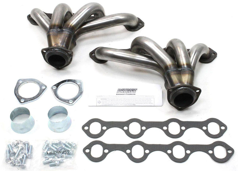 Patriot Raw Finish Tight Tuck Headers (PATH8427) PATH8427