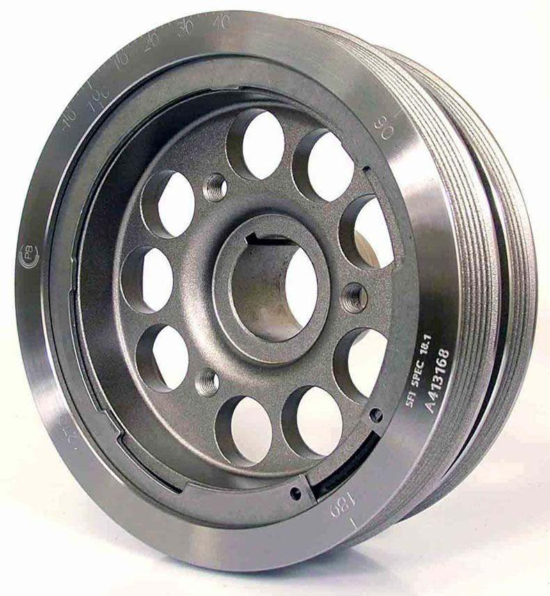 Powerbond Race Series Harmonic Balancer (Serpentine Belt) (PB1117-SS) PB1117-SS