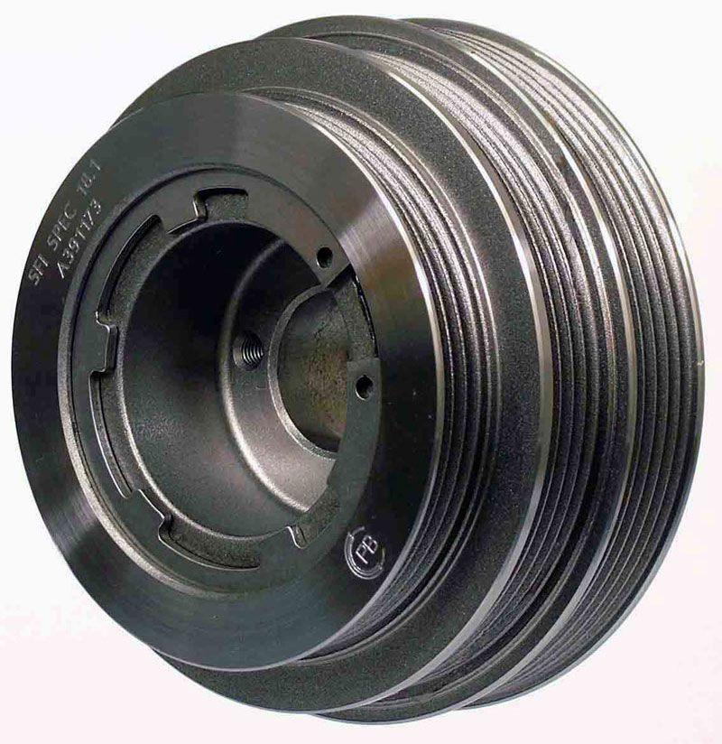 Powerbond Race Series 5.16" Harmonic Balancer 25% Under Drive (PBU1104-SS25) PBU1104-SS25