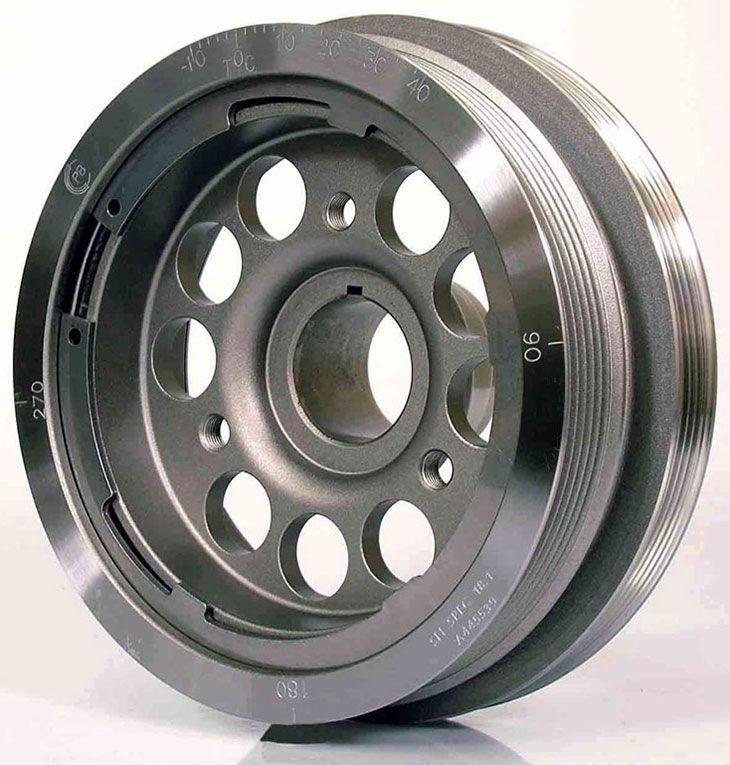 Powerbond Race Series Harmonic Balancer (Serpentine Belt) 10% Under Drive (PBU1117-SS10) PBU1117-SS10