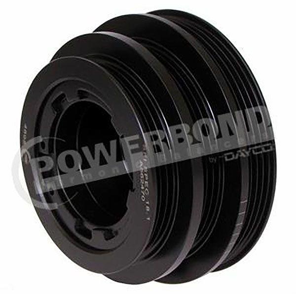 Powerbond Race Series 5.98" Harmonic Balancer 25% Under Drive (PBU1504-SS20) PBU1504-SS20