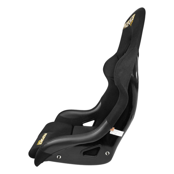 Proforce Racing Seat, FIA. Highback Bucket, Glass Fiber Reinforce Plastic Lightweight, Black Velour, Each - PFS-RTS600