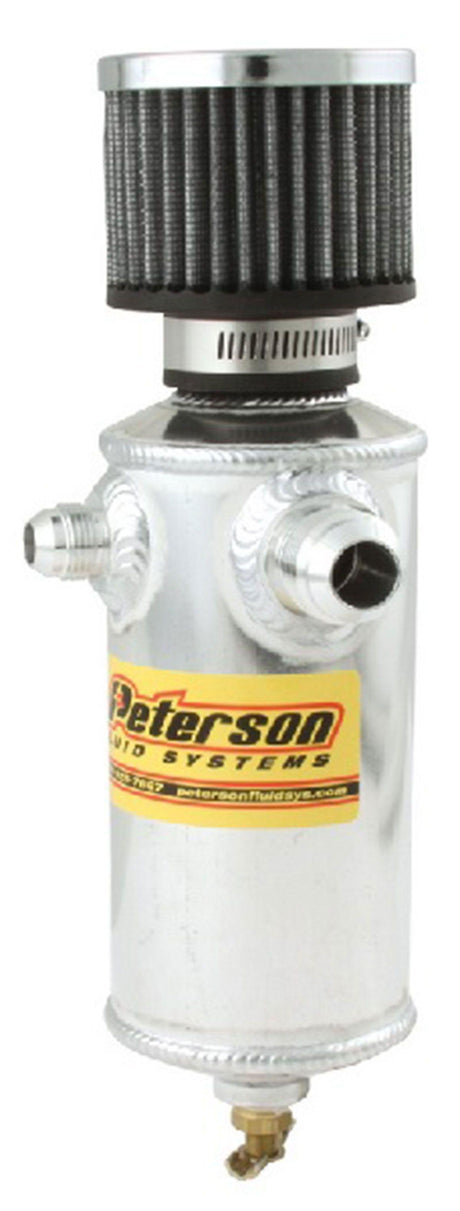 Peterson Oil Breather Catch Can (PFS08-0410) PFS08-0410