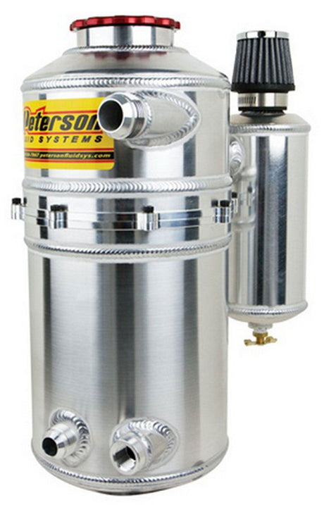 Peterson Drag Dry Sump Oil Tank With Catch Can (PFS08-0784-CC) PFS08-0784-CC
