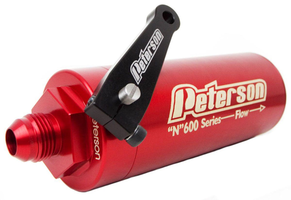 Peterson 600 Series Inline Petrol/Methanol Filter (PFS09-0606)