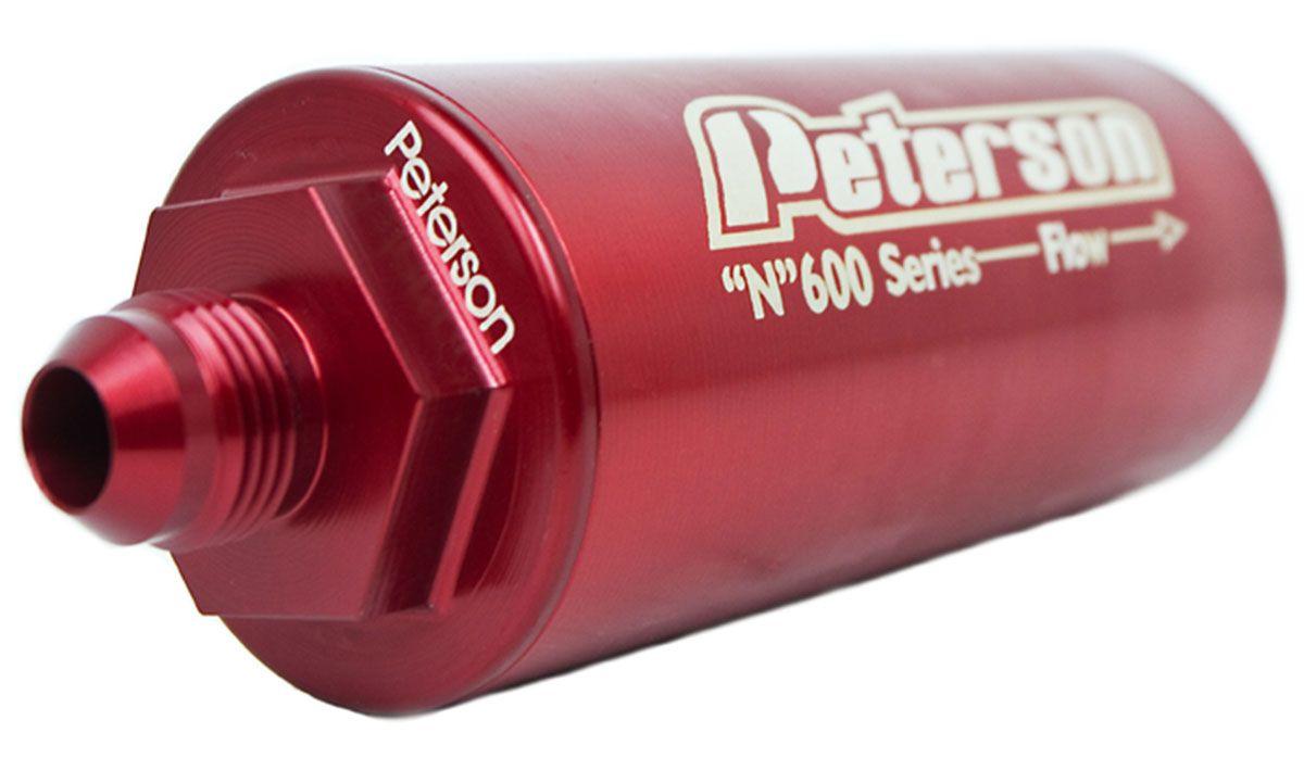 Peterson 600 Series Inline Fuel Filter (PFS09-0611)