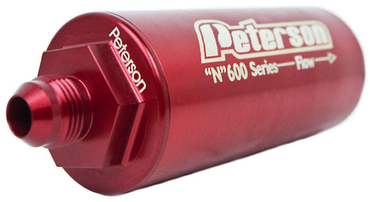 Peterson 600 Series Inline Petrol/Methanol Filter (PFS09-0618)