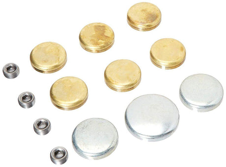 Pioneer Brass Welch Plug Kit (PIPE-110-BR) PIPE-110-BR