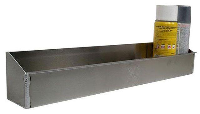 Pit Pal 8 Aerosol Can Aluminium Shelf 21.5"L x 2.75"D (PIT-100)