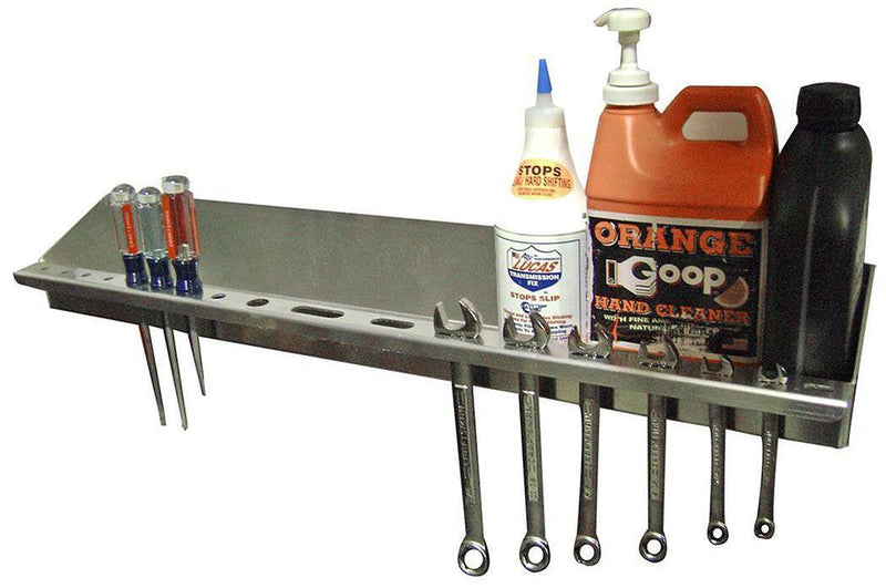 Pit Pal Aluminium All Purpose Area Shelf 30"L x 4"H x 4"W (PIT-102) PIT-102