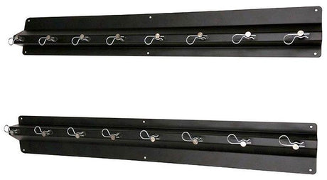 Pit Pal Aluminium Shock Rack Black 33"L x 3"W x 4.675"H (PIT-136) PIT-136