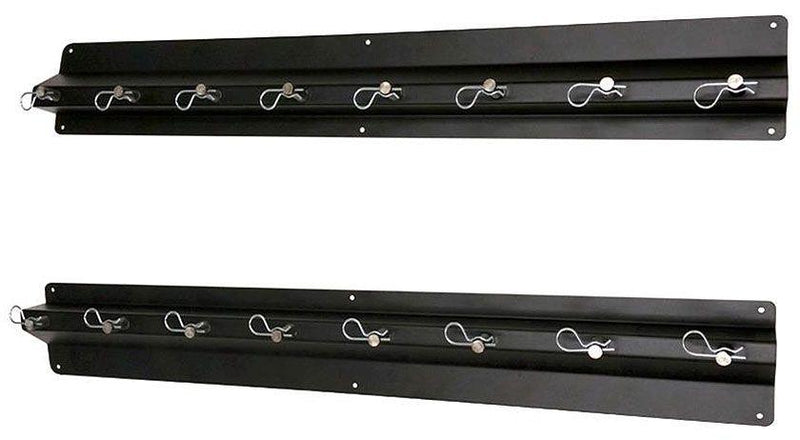 Pit Pal Aluminium Shock Rack Black 33"L x 3"W x 4.675"H (PIT-136) PIT-136