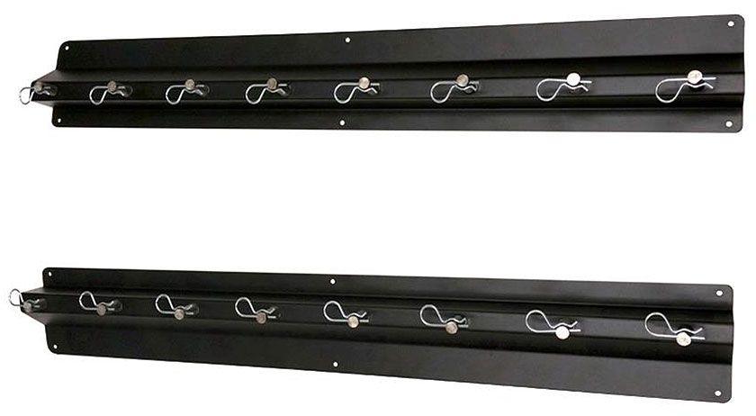 Pit Pal Aluminium Shock Rack Black 33"L x 3"W x 4.675"H (PIT-136)