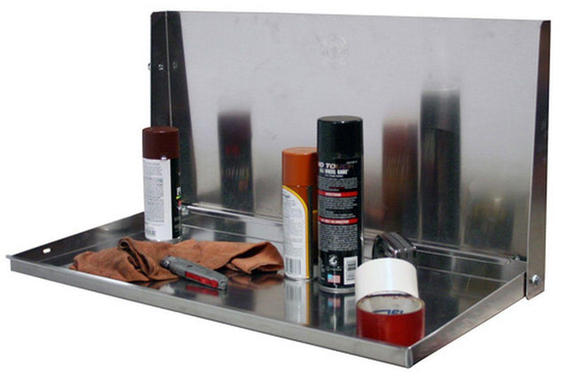 Pit Pal Flip Down Trailer Tray 30"W x 3"H x 16"D (PIT-152) PIT-152