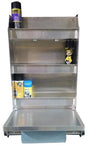 Pit Pal Medium Trailer Cabinet with Fold Down Work Tray 18.75"W x 30"H x 5.5"D (PIT-323) PIT-323