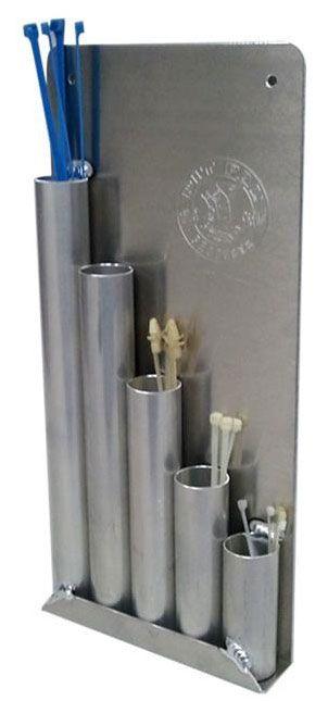 Pit Pal Wall Mount Cable Tie Organiser 6.5"W x 14"H (PIT-RT2) PIT-RT2