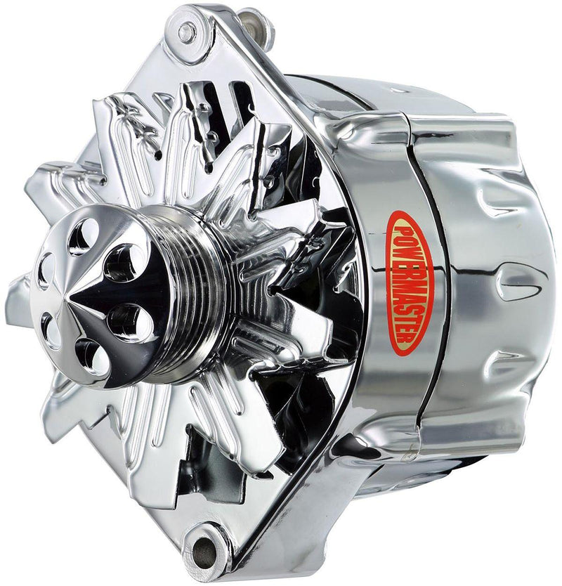 Powermaster Chrome Smooth Look Alternator (PM17297) PM17297