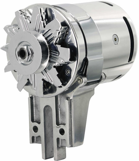 Proform 12 Volt 90 Amp Strap Mount Shorty Generator, Chrome (PM182023) PM182023