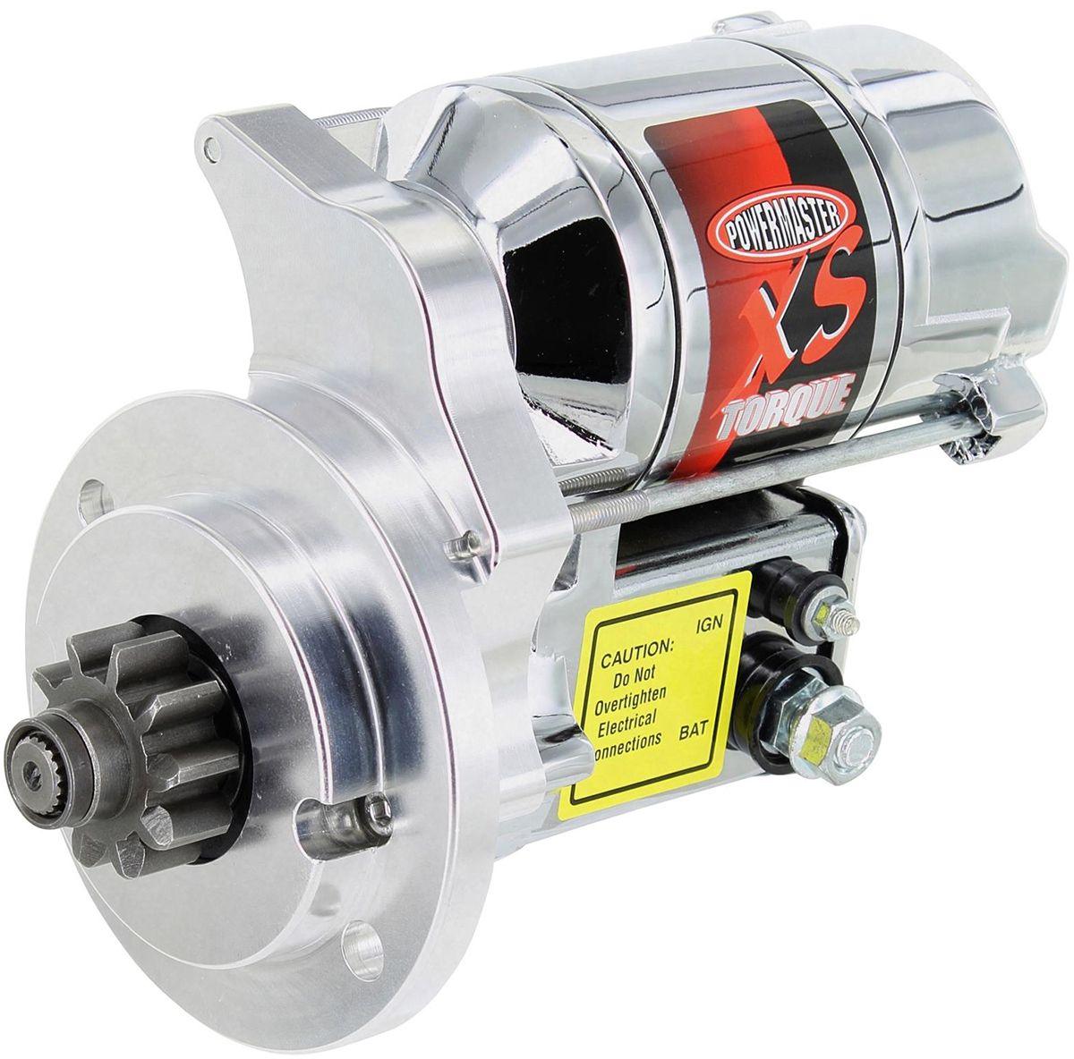 Powermaster XS Torque Starter Motor - Chrome Finish (PM19507) PM19507