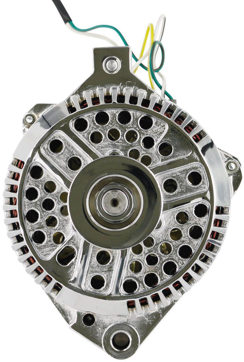 Powermaster Chrome Ford 3G Large Alternator (PM37759)