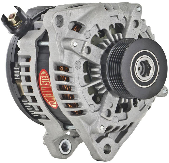 Powermaster Natural Finish Ford Mustang 2011-17 Alternator (PM41625) PM41625