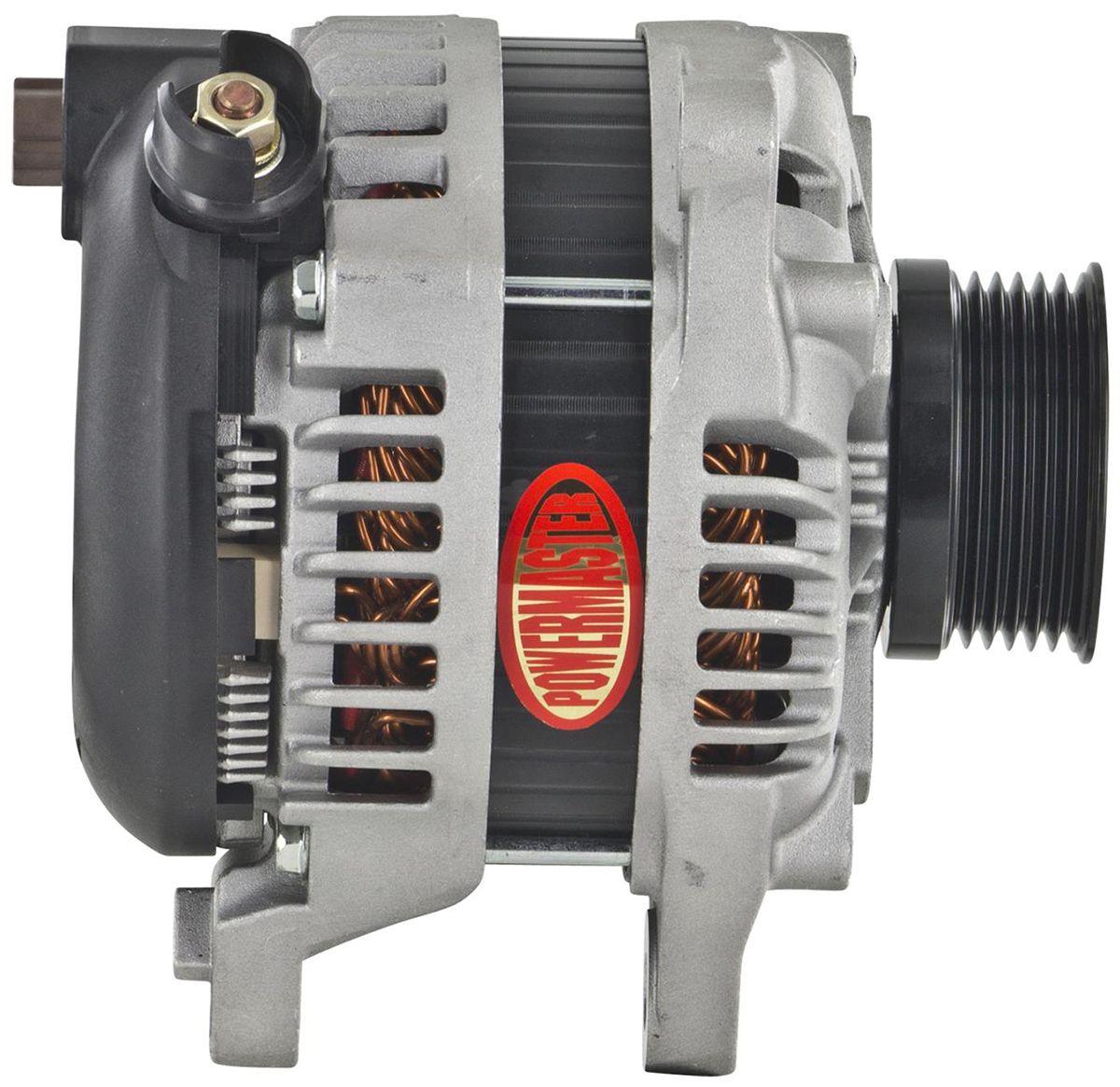 Powermaster Natural Finish Ford Mustang 2011-17 Alternator (PM41625)