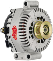 Powermaster Natural Finish Ford 4G Transverse Mount Alternator (PM47787) PM47787