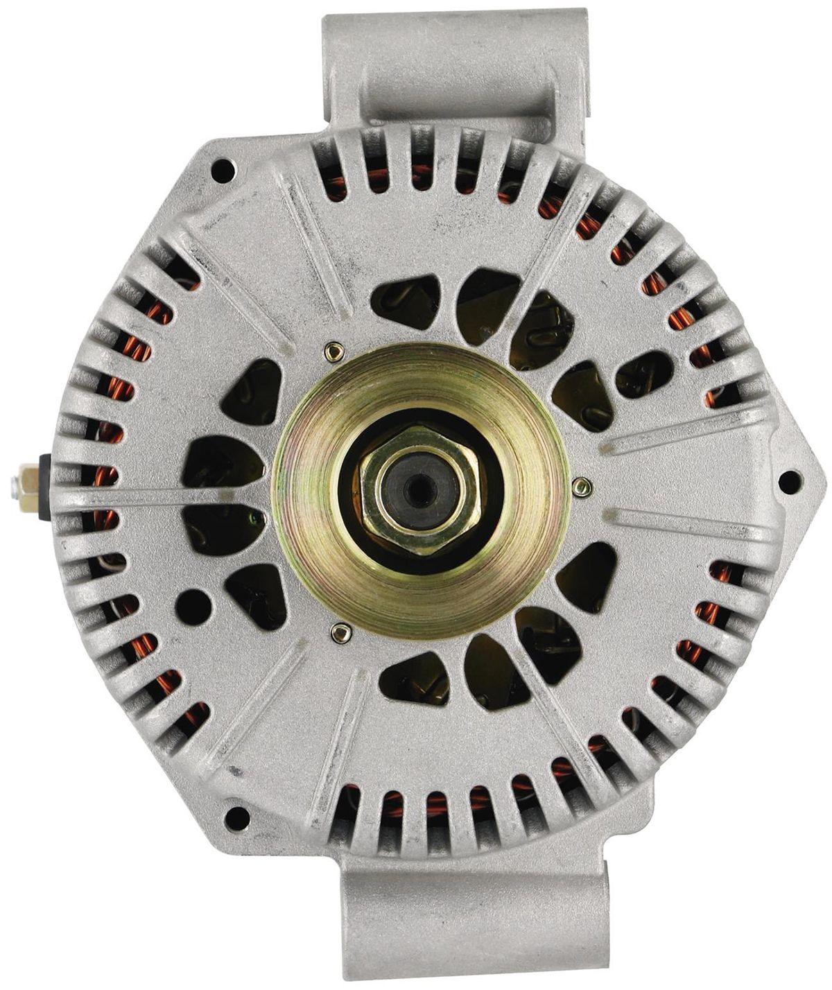 Powermaster Natural Finish Ford 4G Transverse Mount Alternator (PM47787)