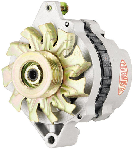 Powermaster Natural Finish GM/Chevy Alternator XS Volt (PM478028) PM478028