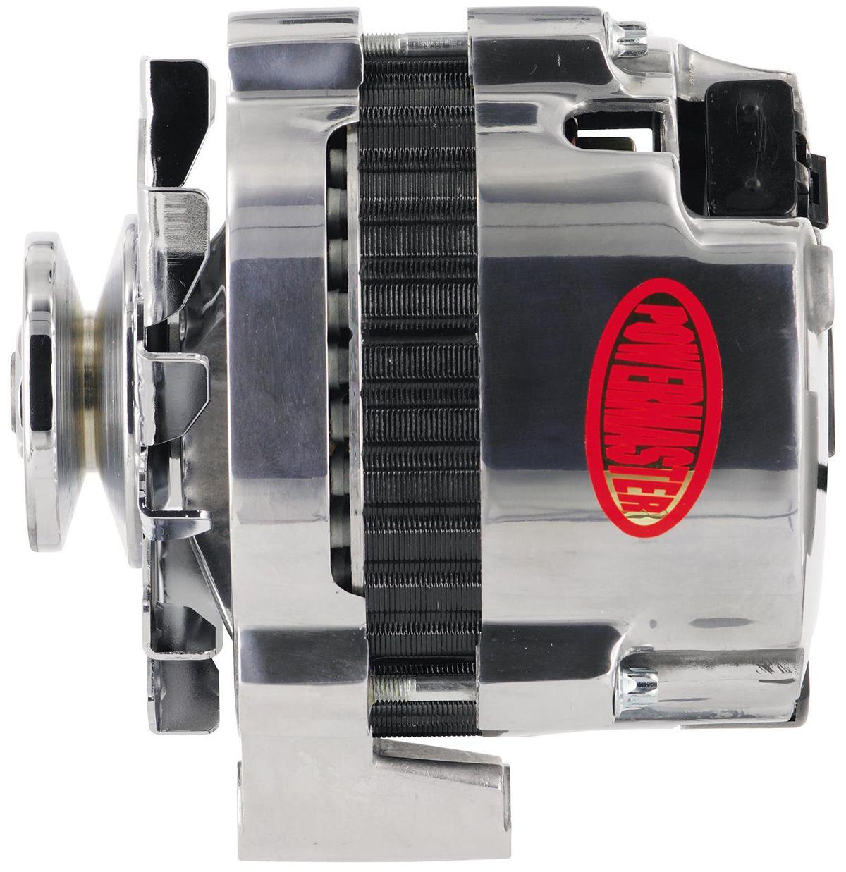 Powermaster Polished GM/Chevy Alternator (PM674611)