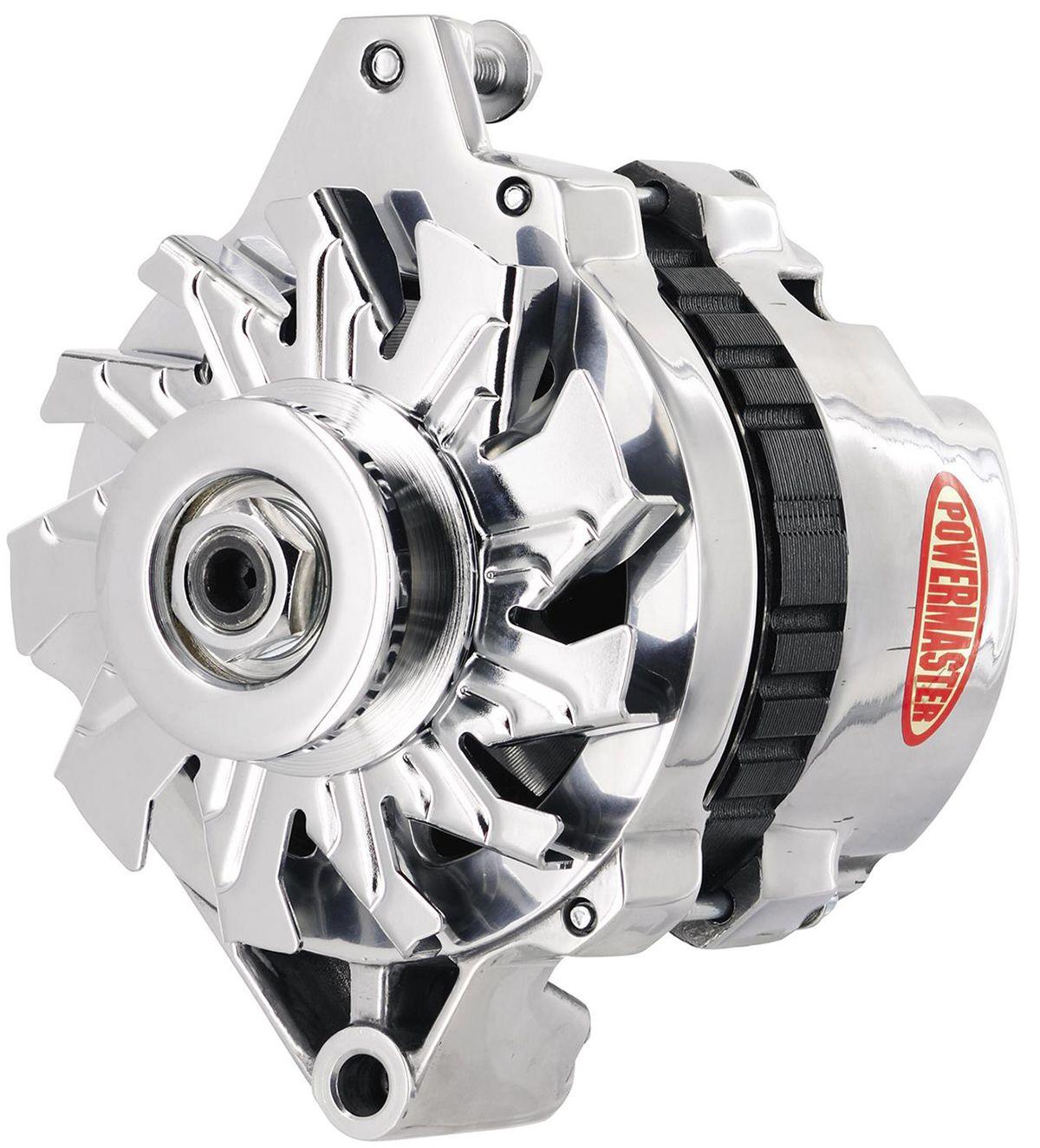 Powermaster Polished GM/Chevy Alternator (PM678021) PM678021