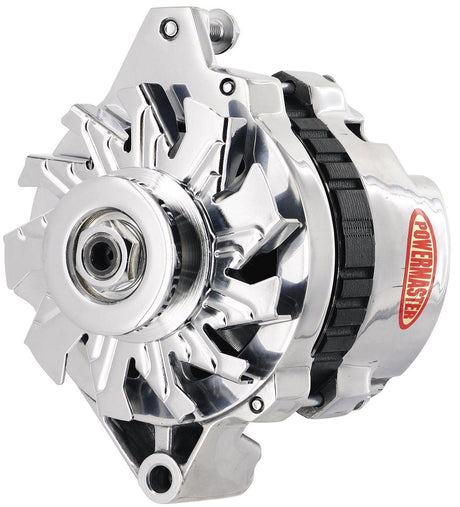 Powermaster Polished GM/Chevy Alternator (PM678021) PM678021